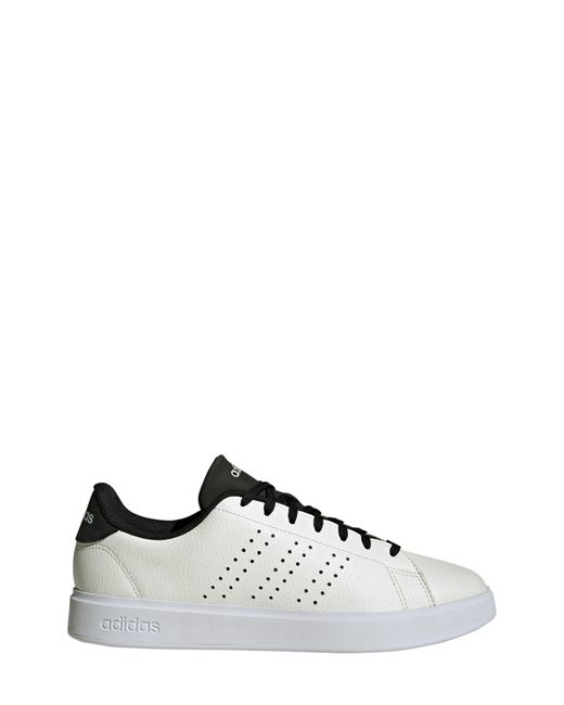 Adidas White Advantage 2.0 Low Top Sneaker for men