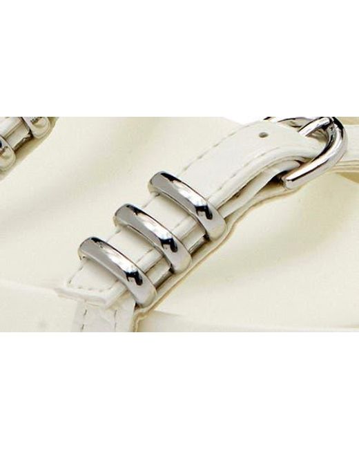 Abound White Aimee Slide Sandal