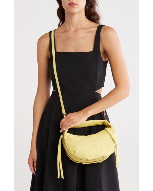 Aimee Kestenberg Starlight Top Handle Leather Bag in Yellow  display picture 1