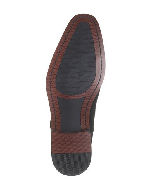 Steve Madden Black Puntic Cap Toe Derby for men