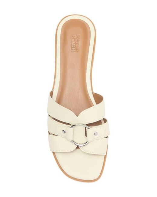 Nordstrom Rack White Bree Slide Sandal