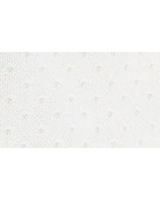 Vince White Double Layer Organic Cotton Blend Cardigan