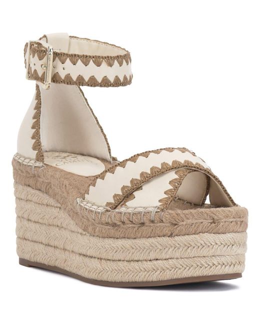 Vince Camuto Treyenn Espadrille Wedge Sandal in Metallic Lyst