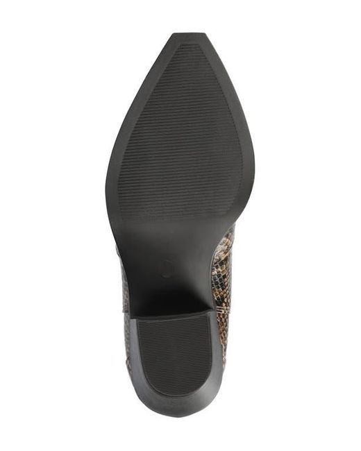 Journee Collection Brown Braylee Western Chelsea Boot