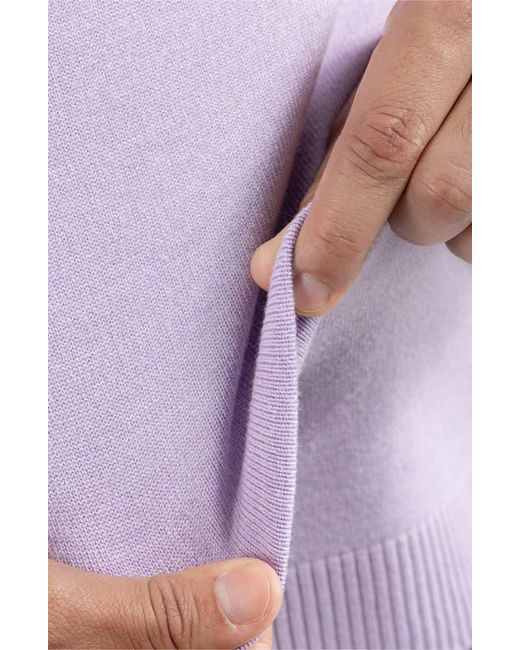 Xray Jeans Purple Turtleneck Pullover Sweater for men