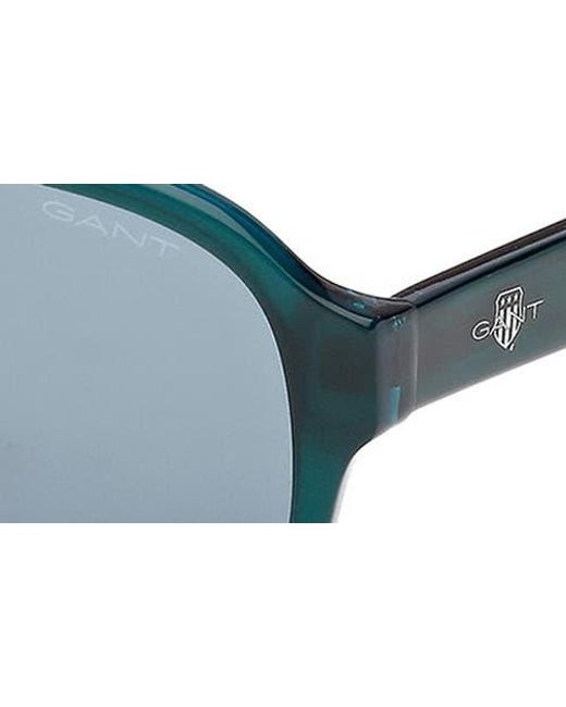 Gant Blue Pilot Sunglasses for men