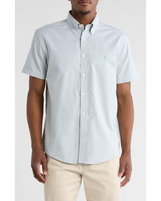Brooks Brothers Regular Fit Non-Iron Stretch Oxford Short Sleeve Button-Down Shirt in Blue for Men | Lyst Brooks Brothers Regular Fit Non-Iron Stretch Oxford Short Sleeve Button-Down Shirt in Blue for Men | Lyst
