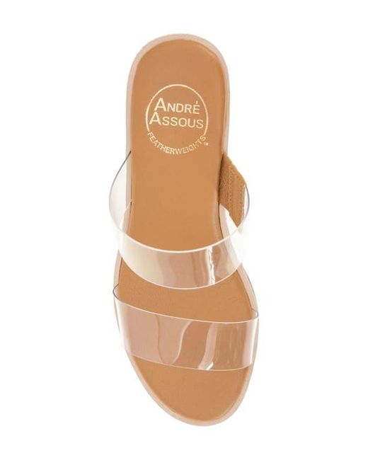 Andre Assous Natural Briella Wedge Sandal