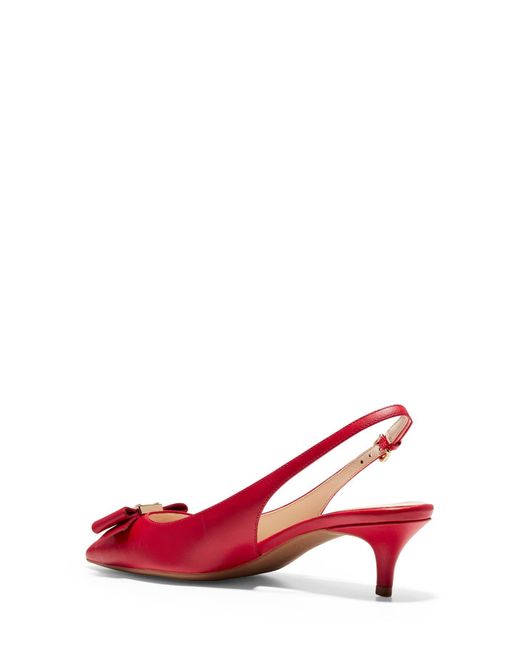 cole haan tali bow slingback