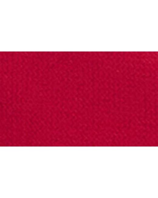Maggy London Red Zigzag Knit Sheath Dress