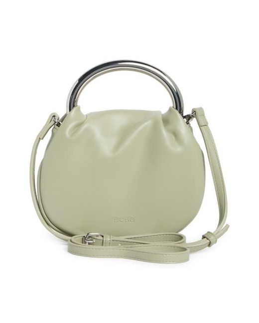 BCBGMAXAZRIA Metallic Statement Hardware Clutch