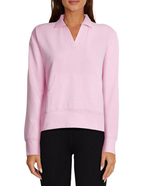 Balance Collection Pink Oli Pullover Sweatshirt