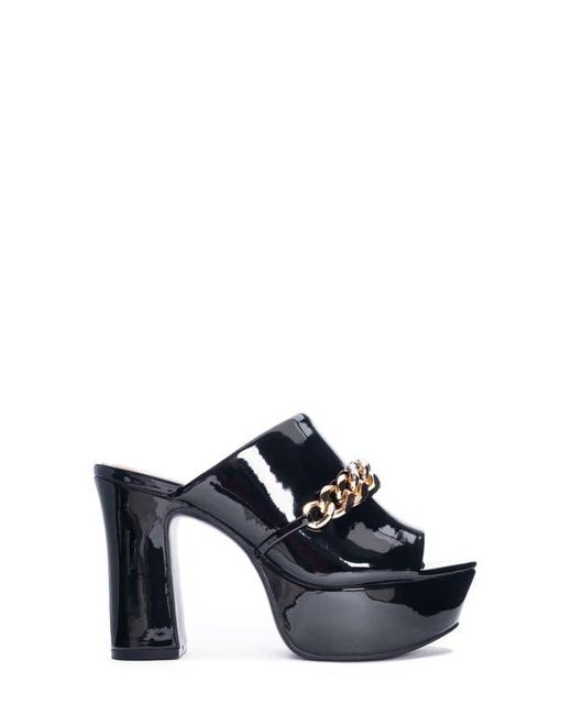 Chinese Laundry Blue Ditzy Platform Sandal
