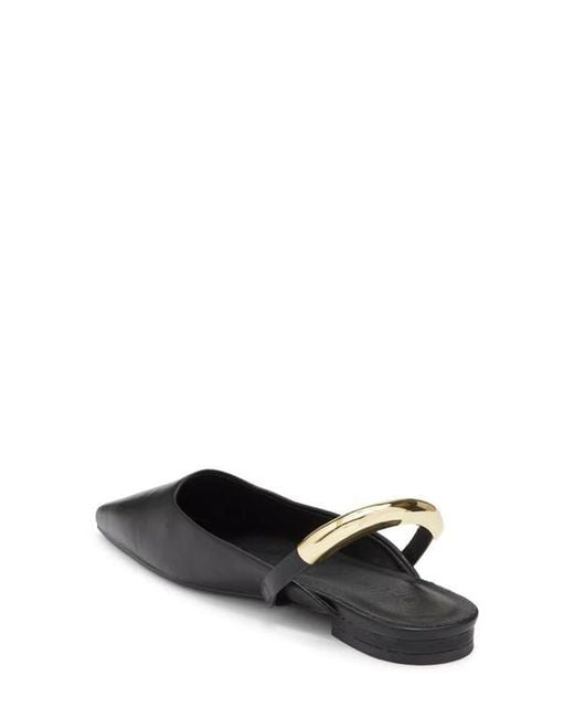 Billini Black Mercer Slingback Flat