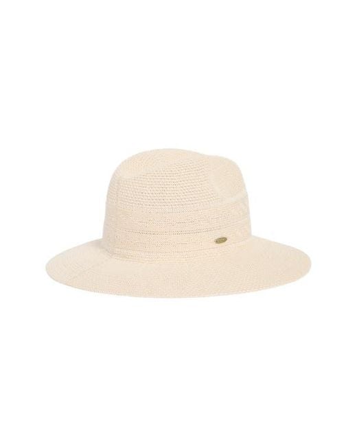 Scala Natural Knit Fedora