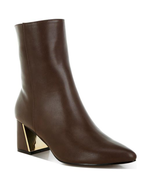 LONDON RAG Brown Karia Bootie