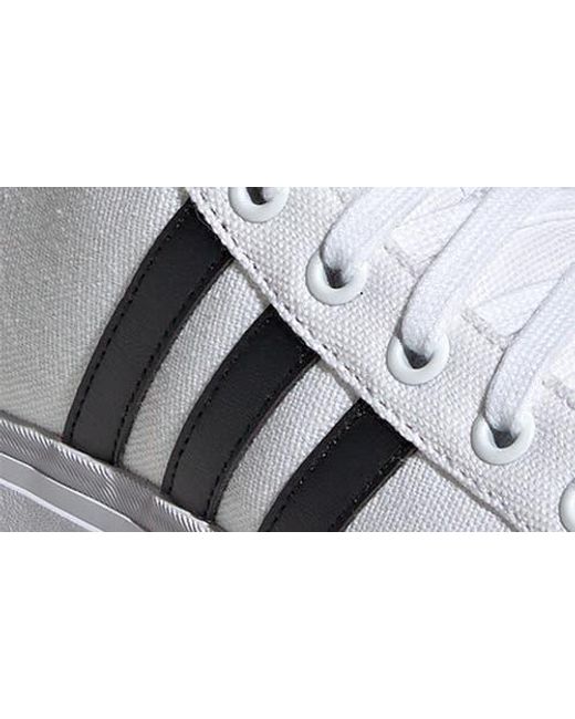 Adidas White Bravado 2.0 Platform Mid Skate Sneaker