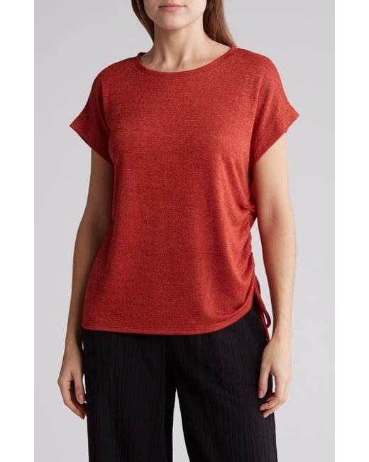 Caslon Red Drawstring T-shirt