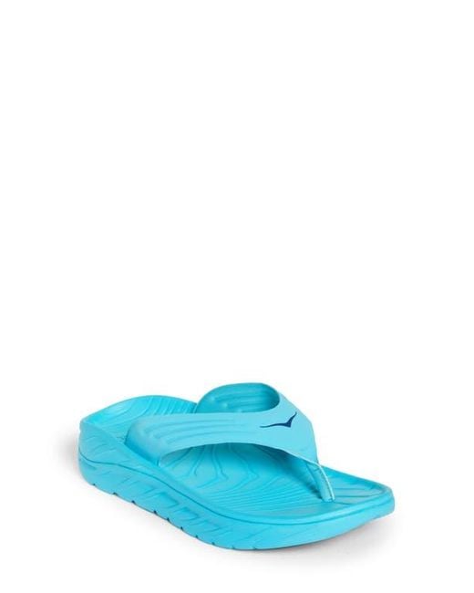 Hoka One One Blue Ora Recovery Flip Flop for men
