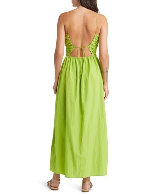 green emerald velvet dress GIGI DRESS