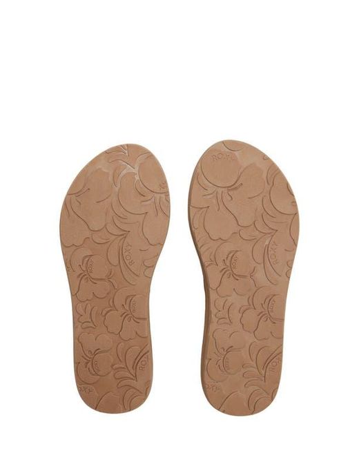 Roxy Brown Porto Flip Flop