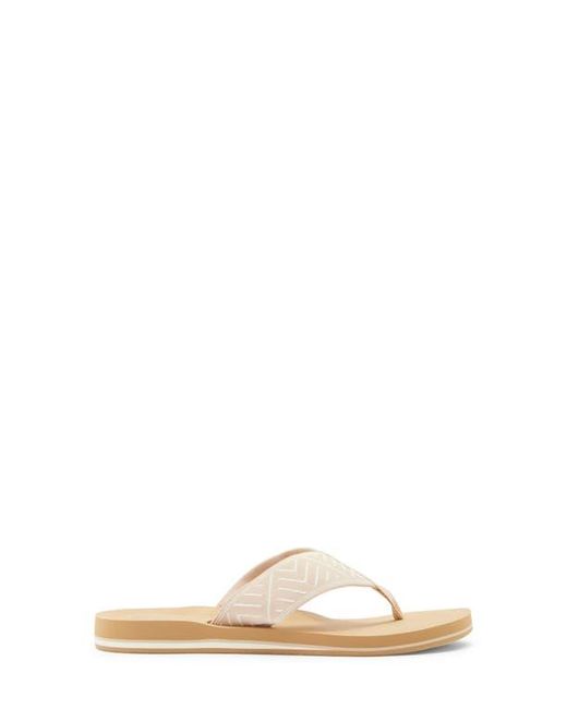 Reef Natural Spring Woven Strap Flip Flop
