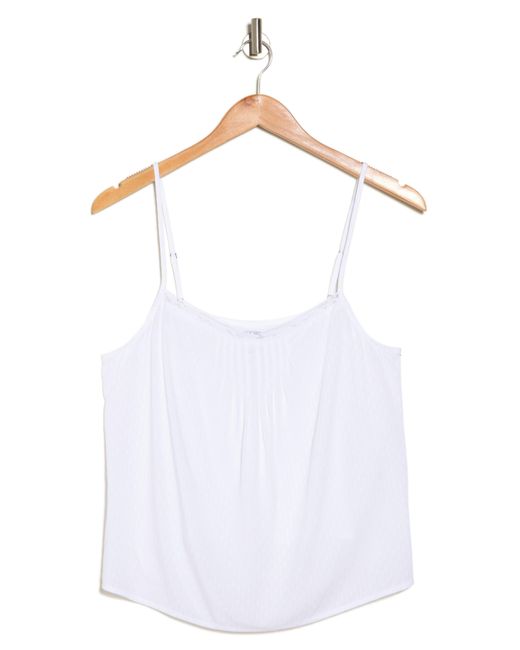 Melrose and Market White Lace Trim Camisole