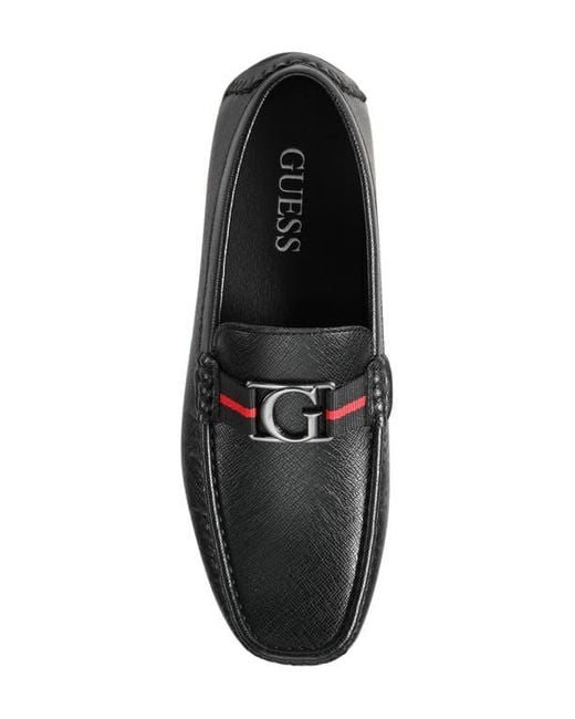 Guess Black Askeres Driver Loafer for men