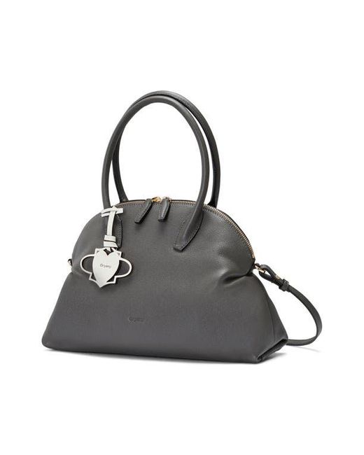 orYANY Black Adele Leather Bowling Bag