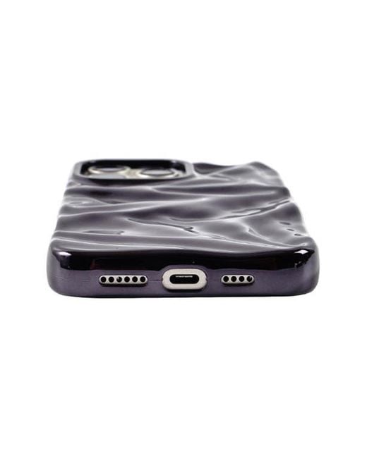 Auramma Black Crinkle Iphone 16 Pro Max Case