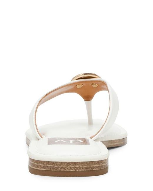 Dolce Vita White Jespar Sandal