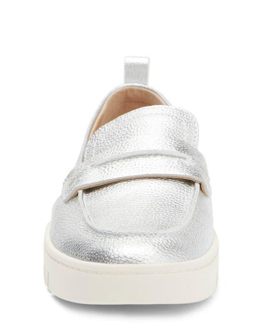 Vionic White Chantel Penny Loafer Slip-On Sneaker