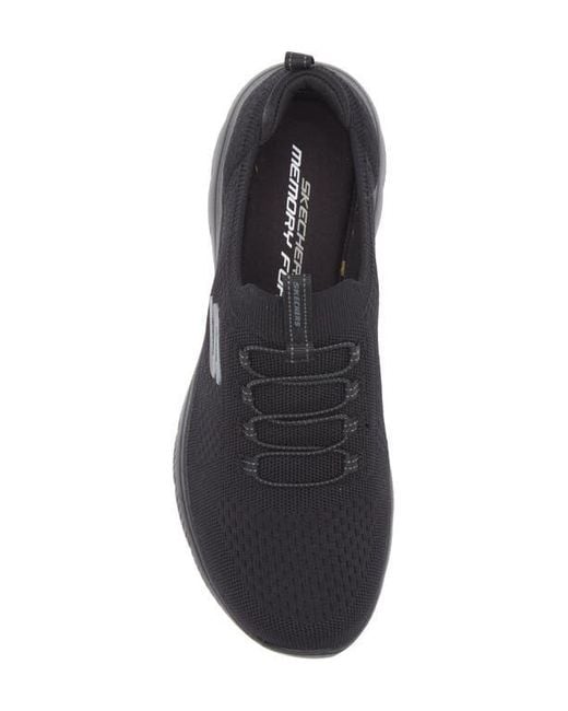 Skechers Black Summits Knit Sneaker