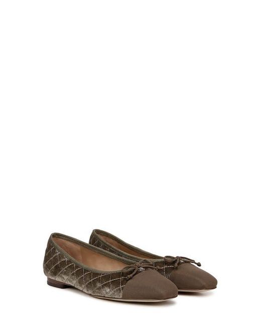 Sam Edelman Gray Marilyn Cap Toe Ballet Flat