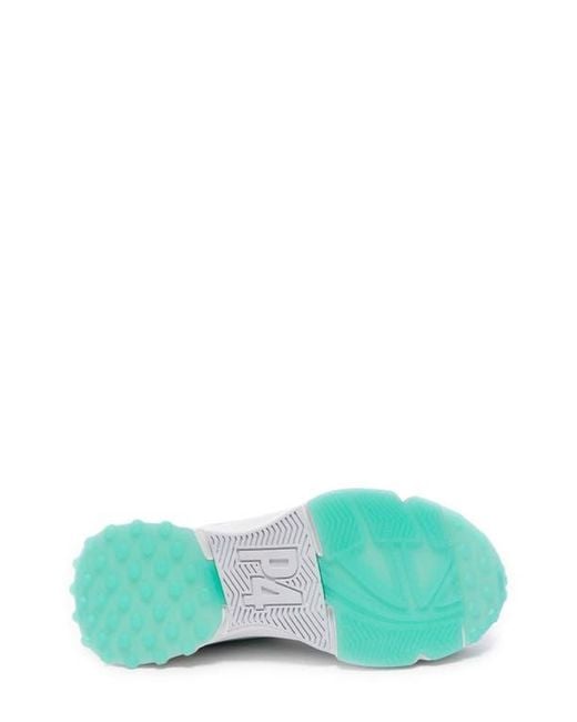 P448 Green Lightning Platform Sneaker for men