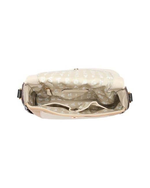 Aimee Kestenberg Metallic Vera Leather Convertible Shoulder Bag