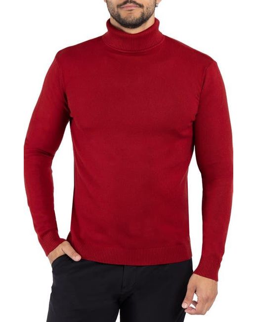 Xray Jeans Red Turtleneck Pullover Sweater for men
