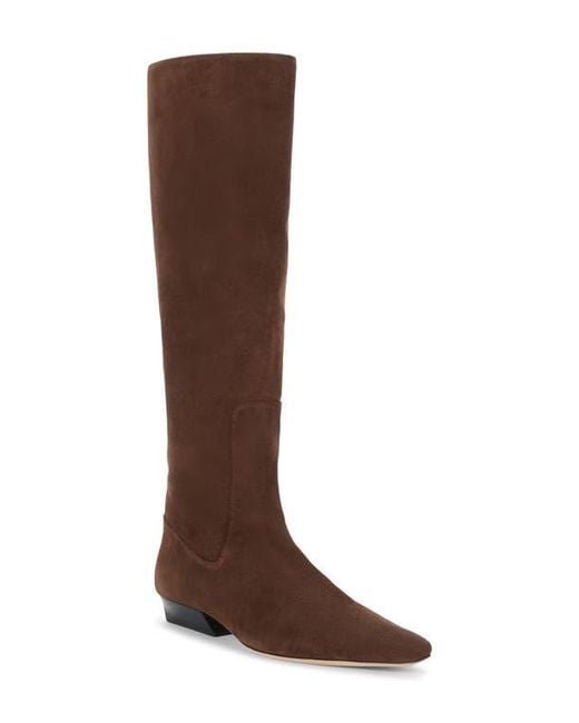 Staud Brown Wally Flat Knee High Boot