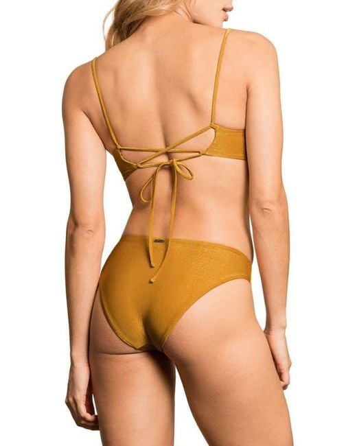 Maaji Orange Sublimity Reversible Bikini Bottoms