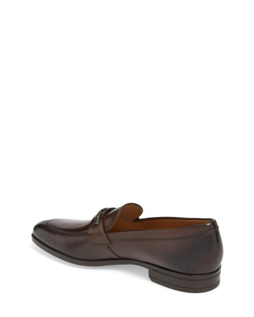 hugo boss portland solid bit loafer