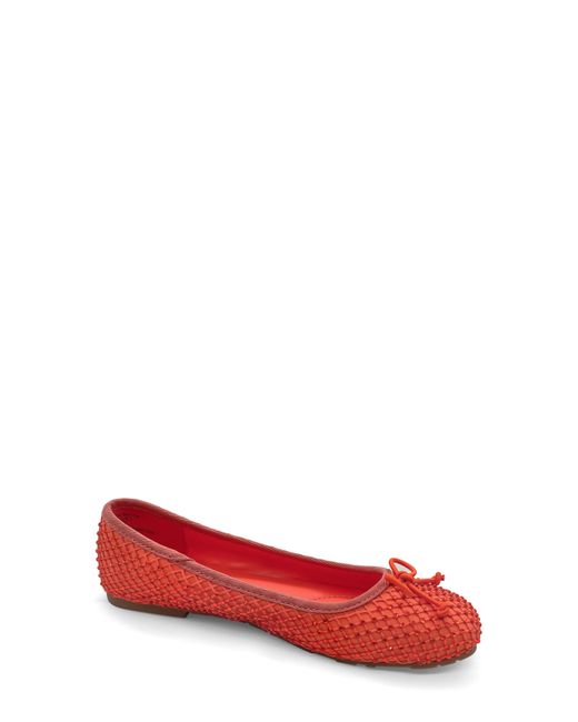 Kenneth Cole Red Elstree Mesh Ballet Flat