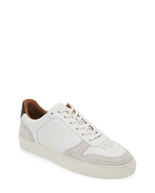 Allen Edmonds White Floyd Leather Sneaker for men