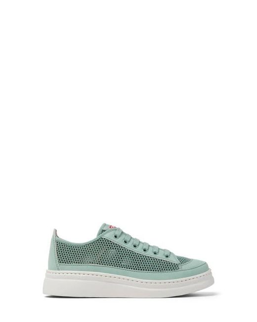 Camper Green Runner Up Perforated Platform Sneaker