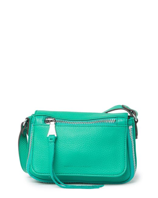 Aimee Kestenberg Sorrento Leather Crossbody Bag In Earth Green At