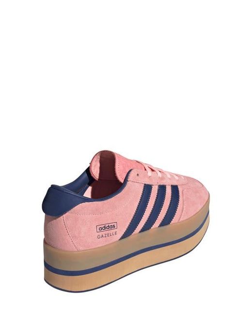 Adidas Pink Gazelle Stack Platform Sneaker