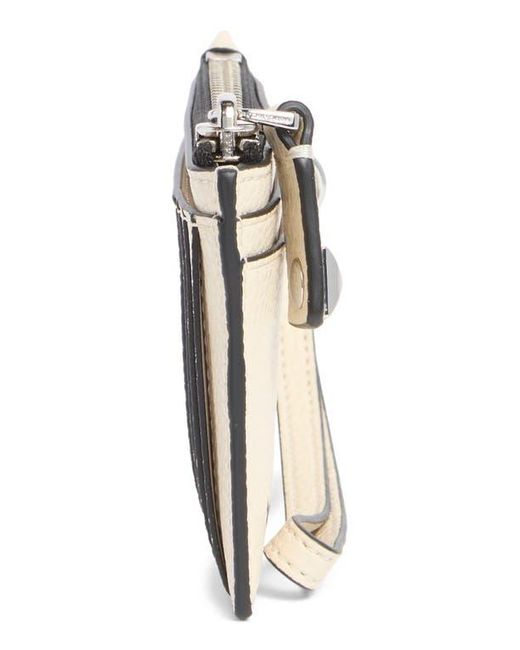 Marc Jacobs Natural Bold Slg Top Zip Wristlet