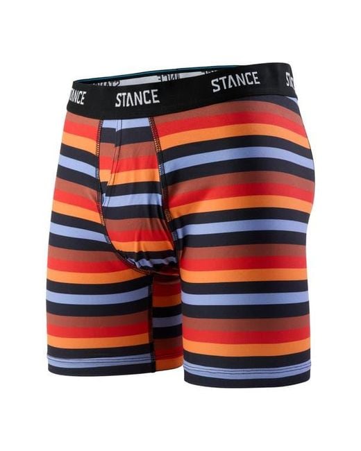 Stance Red Stacks Boxer Briefs for men