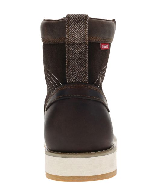 Levi's Dawson 2.0 Waterproof Leather Boot in Black for Men Lyst