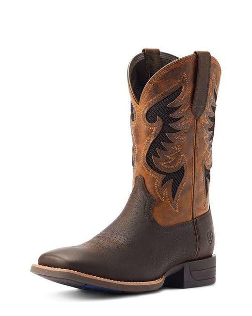 Ariat Brown Cowpuncher Venttek Western Boot for men