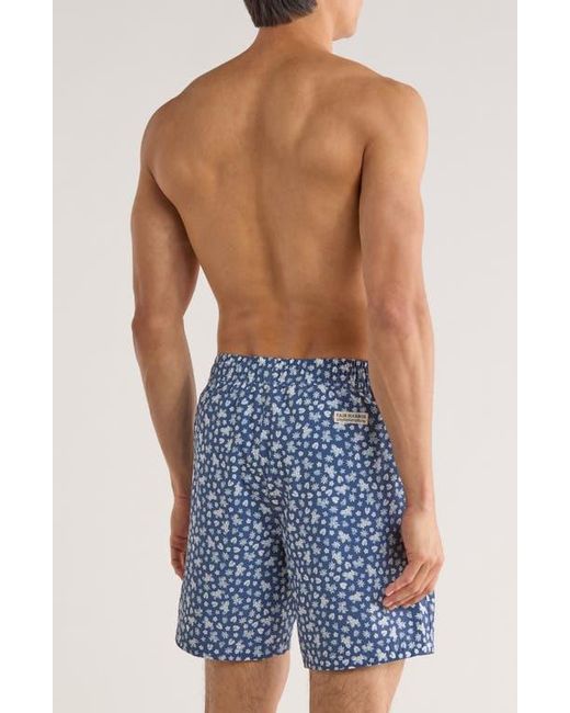 Fair Harbor Blue Cruiser Swim Trunks for men